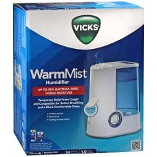 Vicks V750 7.9" X 12" X 14.3" Warm Mist Humidifier - B078YFB9BQ